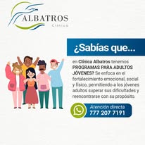 Logotipo Clínica Albatros